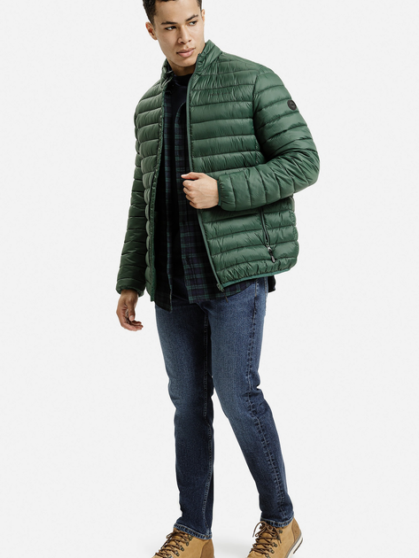 Сорочка бавовняна чоловіча Cross Jeans 35617-001 XL Темно-синя (8697319809572) - зображення 3