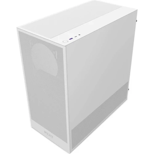 Корпус NZXT H5 Flow White, без БЖ, для E-ATX, ATX, micro ATX, mini ITX, 1 x 3.5″ відсіків, 2 x 2.5″ відсіків, 2хUSB 3.0/1хType-C, 7 слотів розширення (CC-H52FW-01) - изображение 4