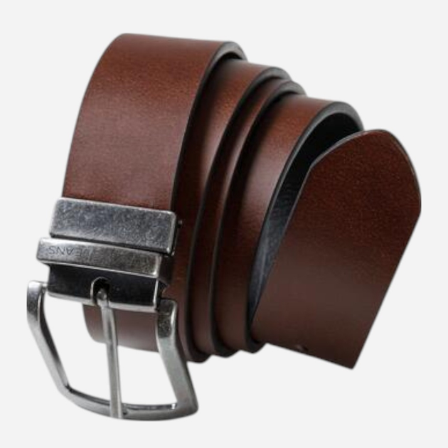 Ремінь чоловічий з натруальної шкіри Cross Jeans 0446K-025 105 см Коричневий (8699438968444) - зображення 2