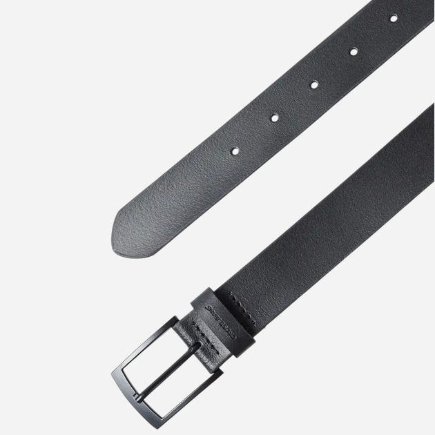 Pasek męski skórzany Cross Jeans 0569K-020 105 cm Czarny (8697319769470) - obraz 2