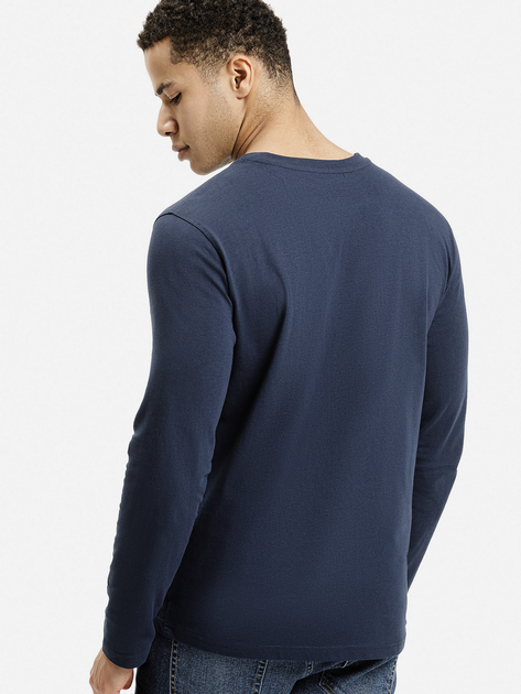 Longsleeve męski Cross Jeans 16034-001 XL Granatowy (8697319806762) - obraz 2