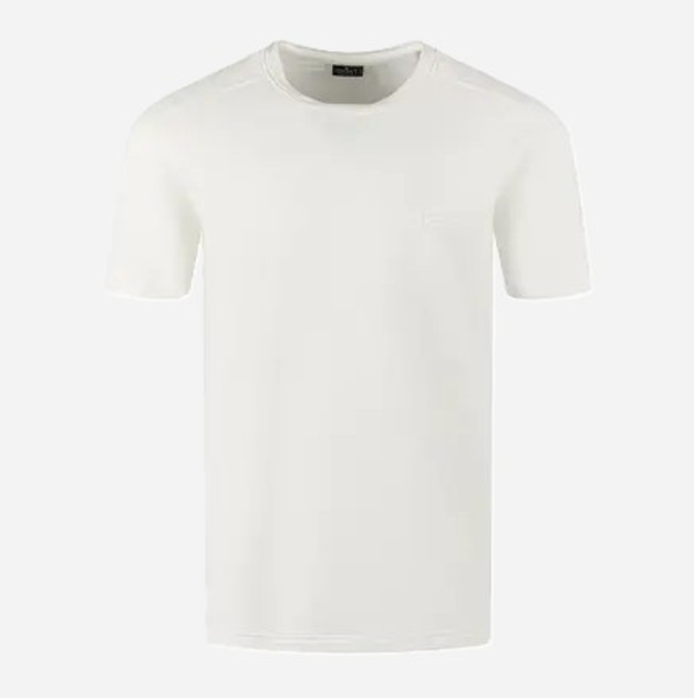 T-shirt męski bawełniany Cross Jeans 16120-252 M Biały (8697319808346) - obraz 1