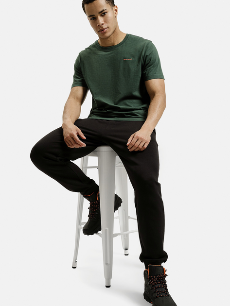 Футболка бавовняна довга чоловіча Cross Jeans 16134-027 XL Зелена (8697319806557) - зображення 3