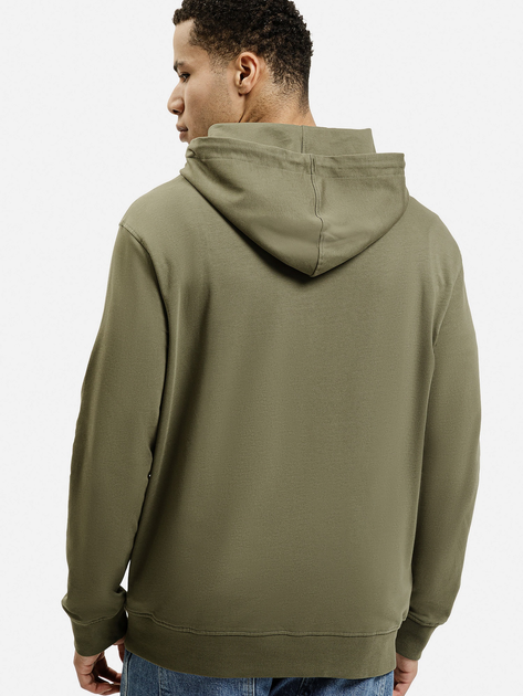 Bluza z kapturem męska Cross Jeans 25444-039 M Oliwkowa (8697319807646) - obraz 2