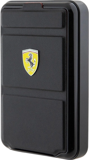 УМБ Ferrari Metal Logo MagSafe with stand function 10000 mAh 15W Black (FEPB10MSPLEK) - зображення 1