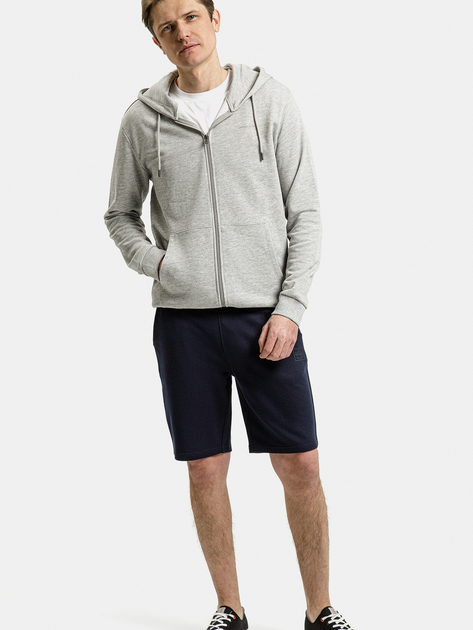 Bluza męska rozpinana streetwear z kapturem Cross Jeans 25503-004 L Szara (8697319721195) - obraz 3