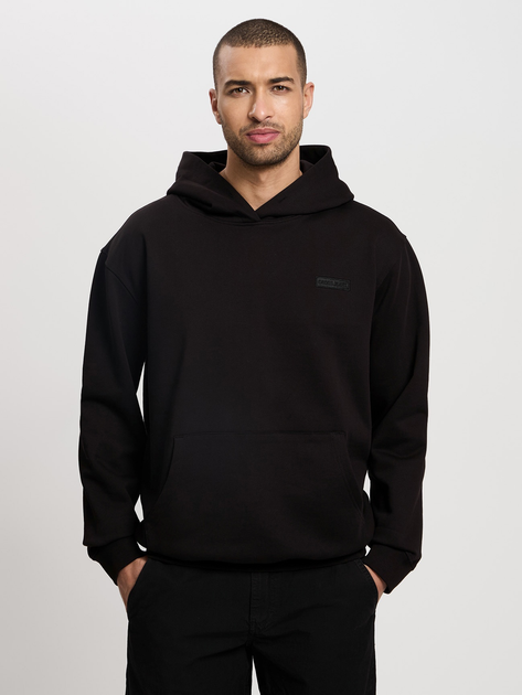 Худі чоловіче Cross Jeans 25508-020 2XL Чорне (8697319807288) - зображення 1