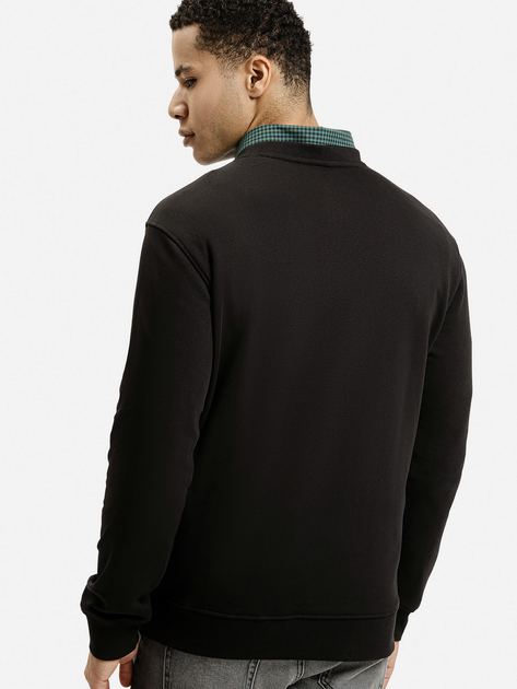 Bluza bez kaptura męska Cross Jeans 25526-020 S Czarna (8697319807790) - obraz 2
