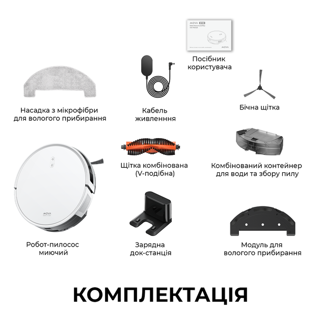 Робот пилосос MOVA E10 - зображення 15