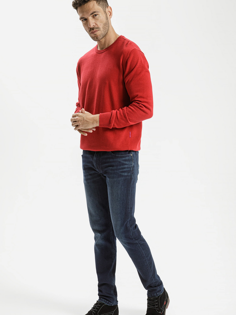 Джемпер чоловічий Cross Jeans 34228-529 XL Червоний (8697319062366) - зображення 3