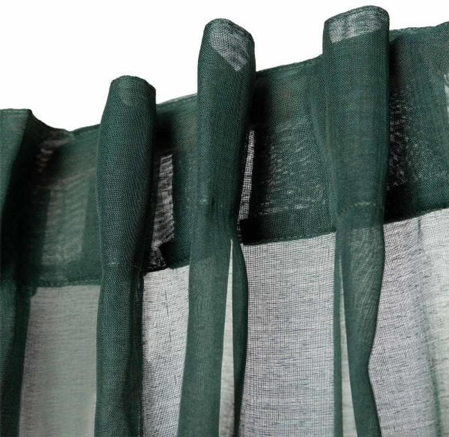 Фіранка Homla Adi з помпонами Зелена 140 x 250 см (5902869985236) - зображення 3