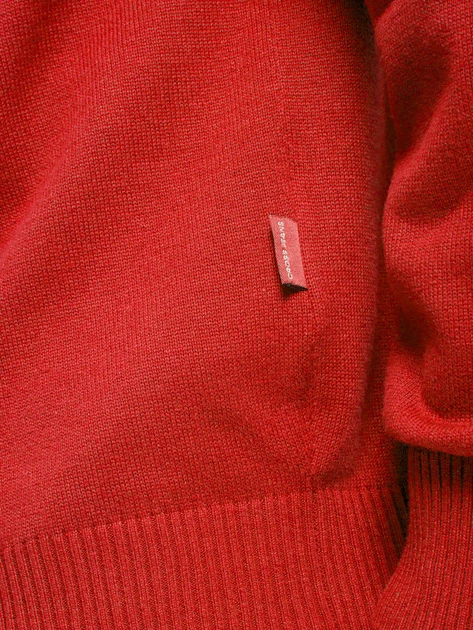 Pulower męski Cross Jeans 34229-529 M Czerwony (8697319062595) - obraz 4