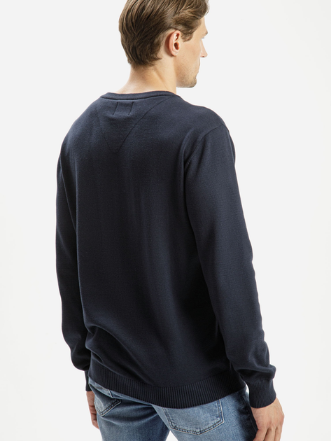 Pulower męski Cross Jeans 34229-001 2XL Granatowy (8697319062472) - obraz 2