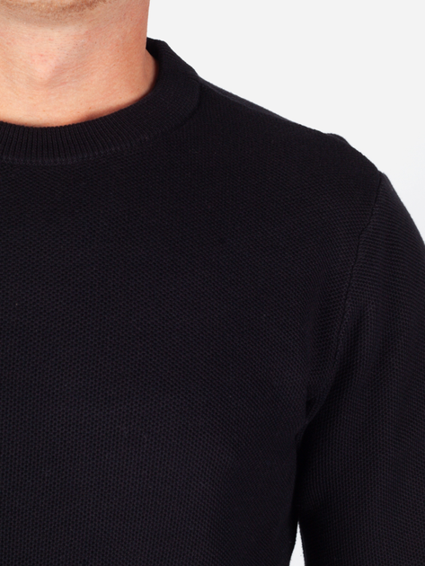 Джемпер чоловічий Cross Jeans 34266-020 XL Чорний (8697319808957) - зображення 4