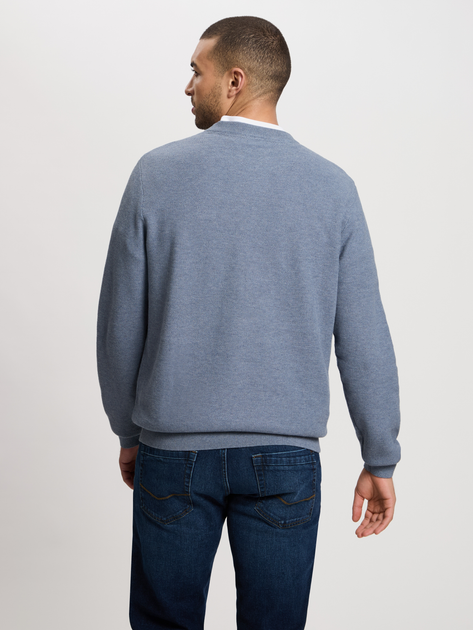 Джемпер чоловічий Cross Jeans 34266-200 M Синій (8697319808896) - зображення 2
