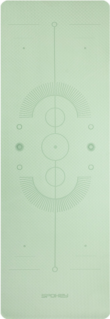 Mata do fitnessu i jogi Spokey Mandala 941534 (5905339415349) - obraz 3