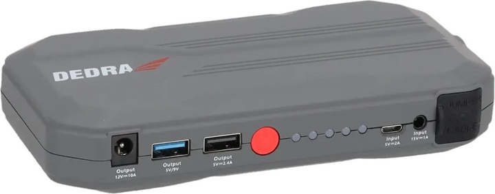 Пускозарядний пристрій Dedra DEPP1200 500A 12000 mAh Silver - зображення 1