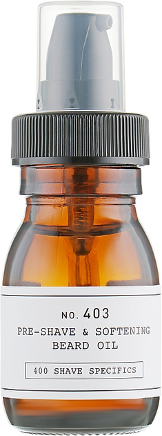 Олія для бороди Depot Shave Specifics Pre-Shave & Softening Beard 403 для пом'якшення 30 мл (8032274060963) - зображення 1
