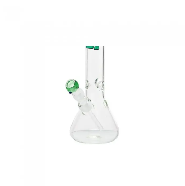 Бонг Boost Beaker 44 см Буст Бикер стекло стандартный шлиф с зелёным логотипом - изображение 3