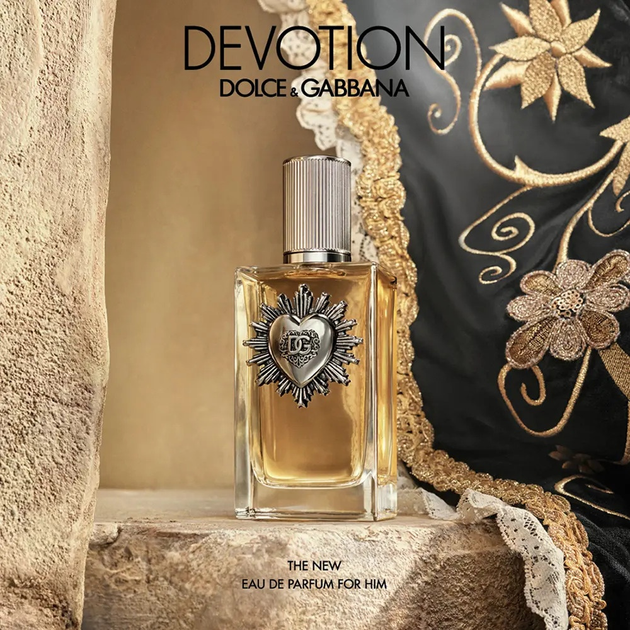 Zestaw męski Dolce&Gabbana Devotion Woda Pour Homme perfumowana 100 ml + Miniaturka Woda perfumowana 10 ml (8054754403527) - obraz 3