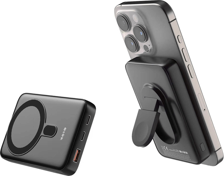 УМБ S-Link S-Link M1051 10000 mAh 22.5W Black (M1051-BLACK) - зображення 8