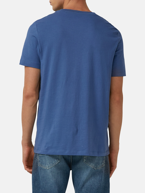 T-shirt męski bawełniany s.Oliver 10.3.11.12.130.2170131-5527 S Niebieski (4099978322869) - obraz 2