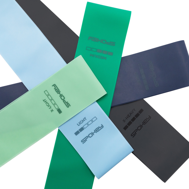 Гумки для фітнесу Spokey ARTIO набір з 5 шт 943618 (5905339436184) - зображення 4