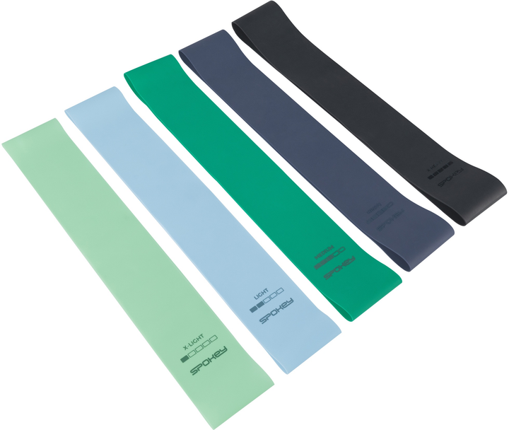 Гумки для фітнесу Spokey ARTIO набір з 5 шт 943618 (5905339436184) - зображення 3