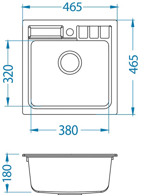 Zlewozmywak Alveus Niagara 20 11 (1122011) - obraz 2