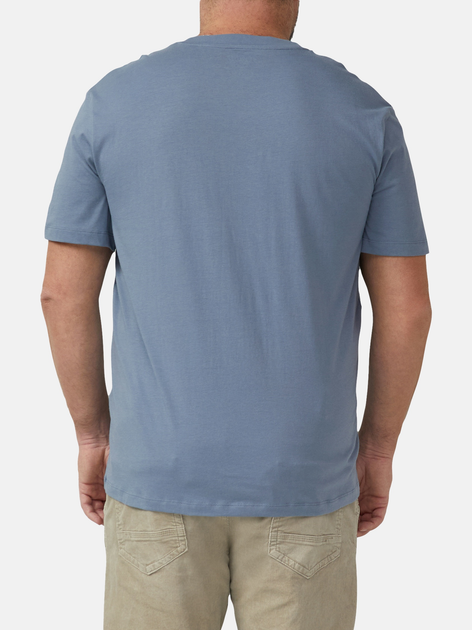 Футболка бавовняна довга чоловіча s.Oliver 10.3.16.12.130.2174165-5363 6XL Світло-синя (4099978344588) - зображення 2
