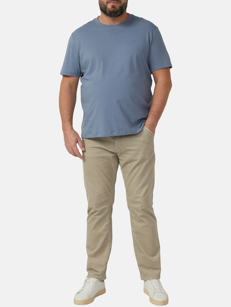 Футболка бавовняна довга чоловіча s.Oliver 10.3.16.12.130.2174165-5363 5XL Світло-синя (4099978344557) - зображення 3