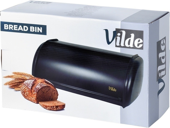 Chlebak Vilde stalowy Czarny (5904316472832) - obraz 12