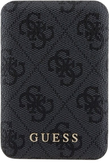 Комплект Guess Case 4G Metal Logo for iPhone 11 + Powerbank 5000mAh MagSafe Black (GUBPM5N614GEMGK) - зображення 5