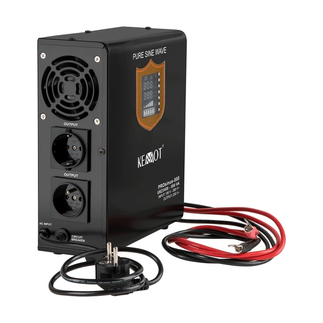 Источник бесперебойного питания (Настенный) (ИБП) Kemot 300/500W 12v Черный URZ3408 - изображение 2