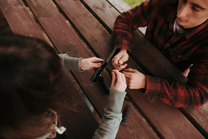 Мультитул Spokey SX-ONE Чорний 929229 (5902693292296) - зображення 10