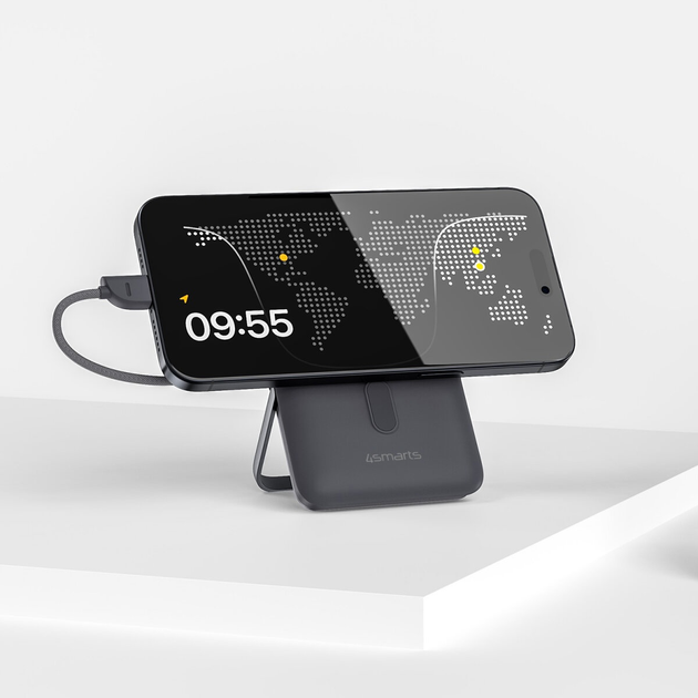 Powerbank 4smarts Enterprise Pocket 10000 mAh 22.5W Space Gray (4252011911028) - obraz 3