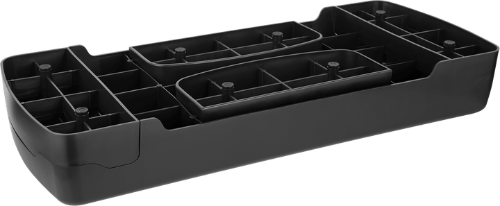 Степ платформа для аеробіки та фітнесу Rebel Active 3 ступені 68 см Чорна (5901890123051) - зображення 6