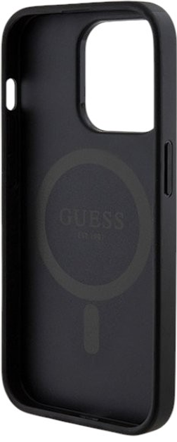 Комплект Guess Case 4G Metal Logo for iPhone 15 Pro + Powerbank 5000mAh MagSafe Black (GUBPM5P15L4GEMGK) - зображення 4