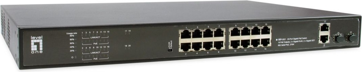 Комутатор LevelOne GEP-2021 - зображення 1