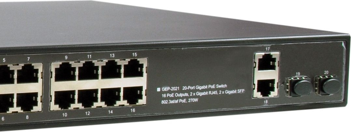 Комутатор LevelOne GEP-2021 - зображення 4