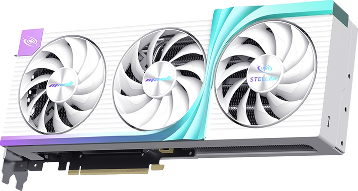 Karta graficzna Manli PCI-Ex GeForce RTX 5070 Stellar OC 12GB GDDR7 (192bit) (2325/28000) (3 x DisplayPort, HDMI) (N76450700M36321) - obraz 2