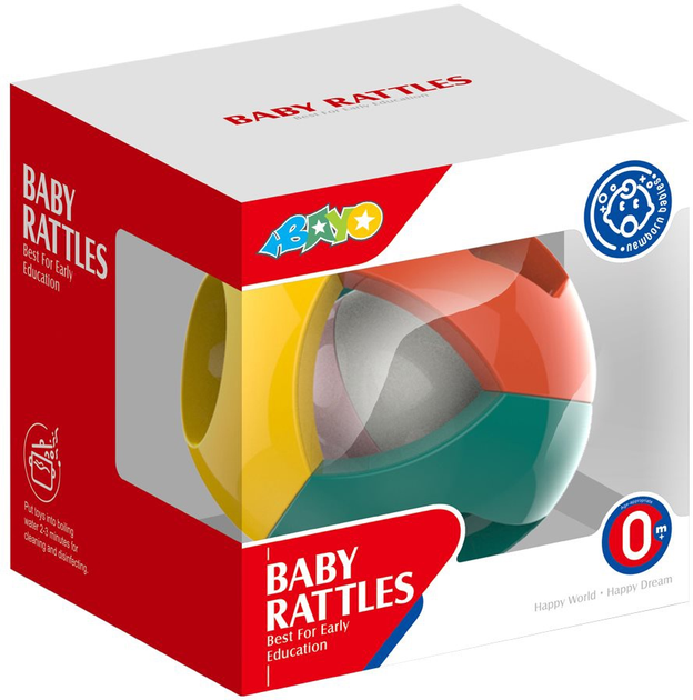 Grzechotka Baby Mix Balonik (8596164055847) - obraz 3