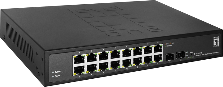 Комутатор LevelOne GES-2118 - зображення 2