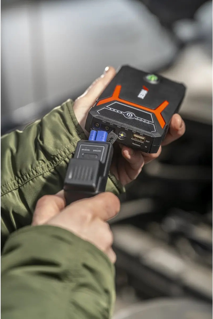 Пускозарядний пристрій Dedra DEPP0800 1200A 8000 mAh Black - зображення 11