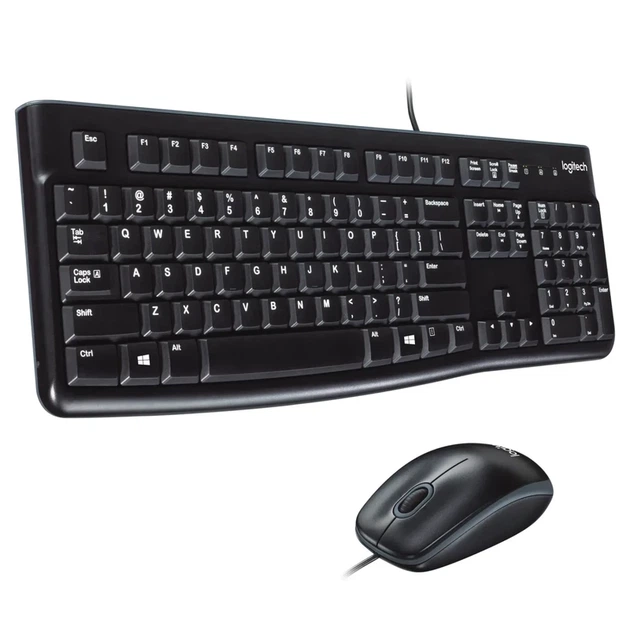 Комлект Дротове Logitech MK120 USB Black (920-002563) - изображение 2