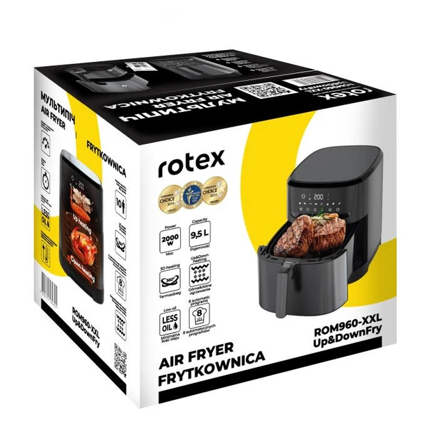 Мультипіч Rotex ROM960-XXL Up&DownFry - зображення 10