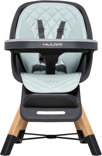 Стільчик для годування Muuvo Choc 2 Mint (M-CHOC-2-MINT) - Фото 5 Стільчик для годування Muuvo Choc 2 Mint (M-CHOC-2-MINT) - зображення 5