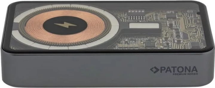 УМБ PATONA Premium Powerbank Clear 3.0 10000 mAh 20W Black (9992) - зображення 7