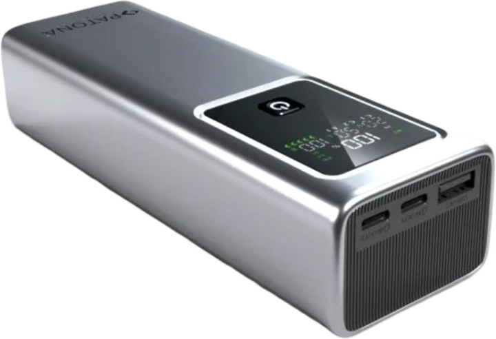 УМБ PATONA Platinum Powerbank Luxury One PD35 10000 mAh 35W Silver (4238) - зображення 3