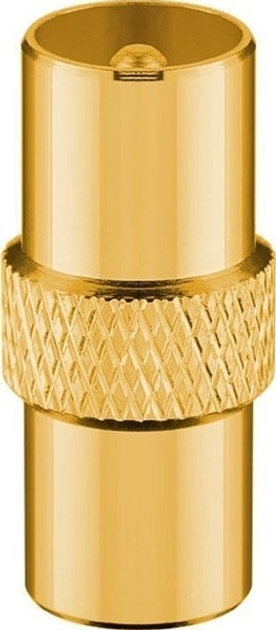 Коаксіальний антенний кабель Goobay екранований TV 1 м Білий (4040849703133) - зображення 3